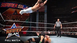 WWE FULL MATCH-Seth Rollins vs. John Cena - WWE Title vs. United States Title Match: SummerSlam 2015