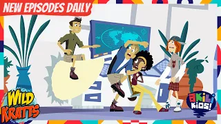 Wild Kratts | Trapped In Mini Size! | Akili Kids!