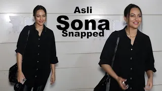 Sonakshi Sinha Snapped At Bandra Clinic | @AsliSona Spotted