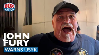 "I WILL EAT FROCH & BELLEW ALIVE!" - John Fury Goes BERSERK After Fury-Usyk Weigh-In