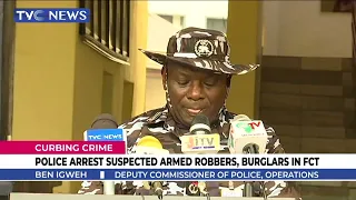 Police Arrest Suspected Armed Robbers, Burglars In FCT