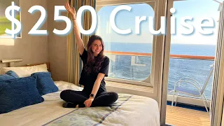 I took a 4 day cruise for $250... Here's how it went