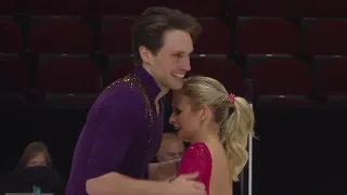 Kirsten MOORE TOWERS / Michael MARINARO Short Program 2022 Canadian National Skating Championships