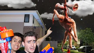 Siren Head - Horror Film AT 3AM (Nerf & Minecraft Movie)