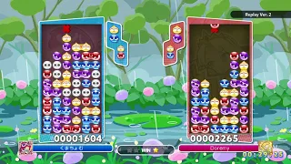 [Puyo Puyo Champions] Ranked Match: Doremy vs. くまちょむ (03-11-2020, Switch) (1)