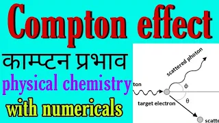 Compton effect in hindi, bsc 3rd year physical chemistry, knowledge adda, elementary quantum mechani