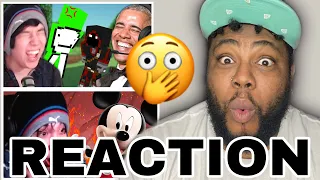 Obama Makes Minecraft 1000% Funnier + Mickey Mouse Makes This Game Hilarious by Quackity | REACTION