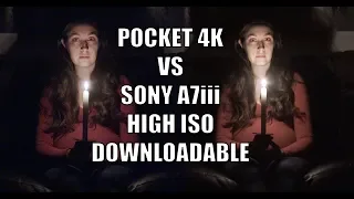 Blackmagic Pocket Cinema Camera 4k vs Sony A7iii