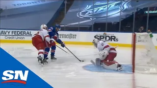 Chris Kreider Makes A Power Move To The Net And Score For Rangers