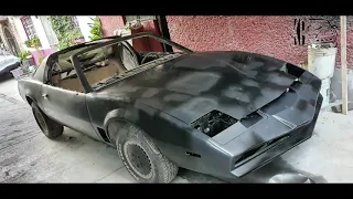 full restoration KITT replica from Knight rider 1982 El auto fantastico.