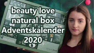 beautylove the natural box Adventskalender 2020 🌳 Unboxing + Verlosung 🎁 Xenia_xox_703