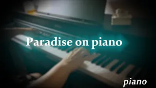 Paradise on piano ⚘️