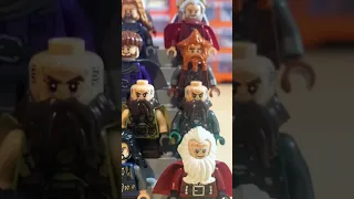 LEGO LOTR and The Hobbit Dwarves minifigure full collection