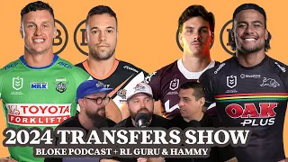 Bloke In A Bar - 2024 NRL Transfers Show w/ RL Guru & Hammy