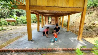 The idea of ​​plastering the floor with cement and sand - Chuc Ton Binh