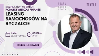 Leasing samochodów na ryczałcie || Darmowy Webinar