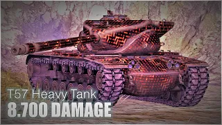 T57 Heavy Tank ● 8.7K DMG ● 2 Kills ● WoT Blitz