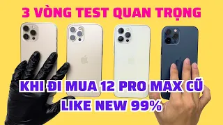 Cách Test iPhone 12 Pro Max Cũ Chuẩn Zin - Chi Tiết Nhất - QKM