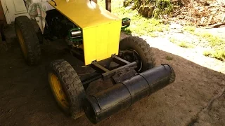 Homemade Tractor/НОВЫЙ ОБЗОР ,САМОДЕЛЬНЫЙ МИНИ ТРАКТОР