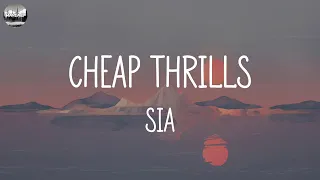 Sia - Cheap Thrills (Lyrics) || Wiz Khalifa, Charlie Puth, Gym Class Heroes ft. Adam Levine,... (Mi