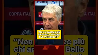 Gasperini: “Non si capisce più chi arbitra. Di Bello è un maleducato” #calcio #gasperini