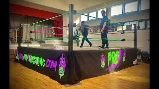 Wrestling Ring Build Timelapse | Pro2 Wrestling