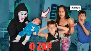 O ZAP PEGOU NOSSO BEBÊ - E VEJA O QUE ELE FALOU URGENTE!😱