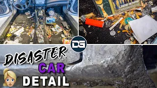 Deep Cleaning a SMOKER'S Dirty Car! | The Detail Geek