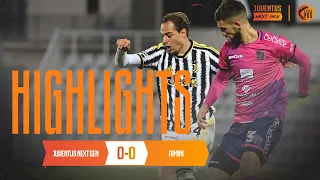 HIGHLIGHTS: JUVENTUS NEXT GEN 0-0 RIMINI