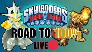 Skylanders Trap Team 100% Completetion Live Part 2