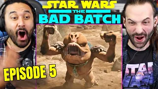 STAR WARS THE BAD BATCH EPISODE 5 - REACTION!! (1x05 Breakdown | "Rampage" | Return of the Jedi)