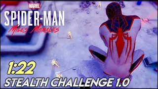 SPIDER-MAN Miles Morales - Stealth Challenge 1.0 Ultimate Score [Less Than 2:00]