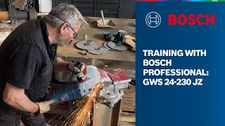 Training with Bosch Professional   GWS 24 230 JZ