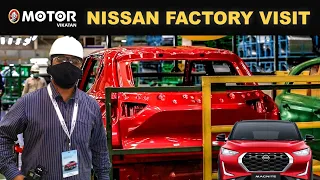 Nissan Magnite LIVE Factory Visit | மேக்னைட் எப்படித் தயாராகுது? #MotorVikatan