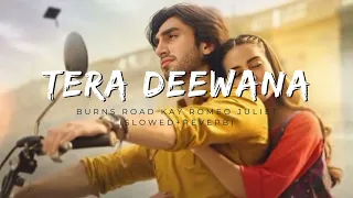 Burns Road Kay Romeo Juliet OST (Slowed+Reverb) Tera Deewana #lofisongs #iqraaziz