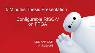 Configurable RISC-V On FPGA