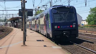 Spot en gare de saint cyr Transilien N et U, RER C + TER /Partie 2