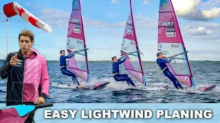 ✅ PLANING IN ALMOST NO WIND | with this pumping technique