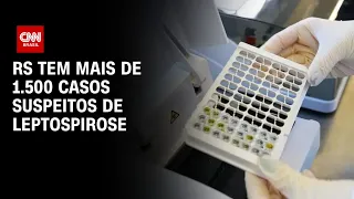 RS tem mais de 1.500 casos suspeitos de leptospirose | CNN PRIME TIME