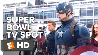 Captain America: Civil War Official Super Bowl TV Spot (2016) - Chris Evans Movie HD
