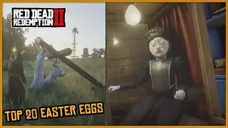 RED DEAD REDEMPTION 2 - TOP 20 EASTER EGGS & SEGRETI CHE NON SAI (RDR 2 ITA Misteri & Curiosità)