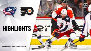 NHL Highlights | Blue Jackets @ Flyers 2/18/20