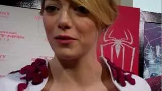 Emma Stone at "The Amazing Spider-Man" premiere