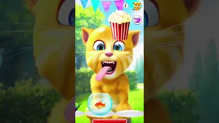 Talking Ginger Funny Videos 🥰 || talking tom || talking ginger 2 ||