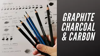 HOW TO LAYER - Graphite - Charcoal and Carbon