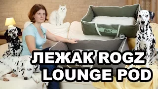 Обзор лежака для собак ROGZ LOUNGE POD