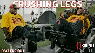 CRUSHING LEGS: 9 WEEKS OUT