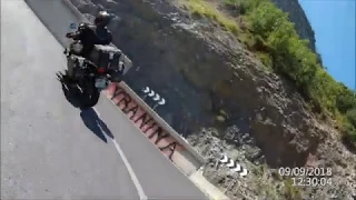 SH 20 Albania Mountain Road by motorcycles part 2