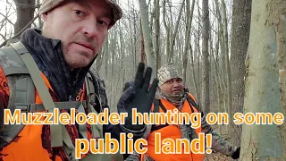 Hunting public land in upstate N.Y during the late muzzleloader season!