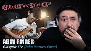 Indonesian Whiz Kid! Abim Finger: Glasgow Kiss (J. Petrucci Cover) | REACTION by an old musician